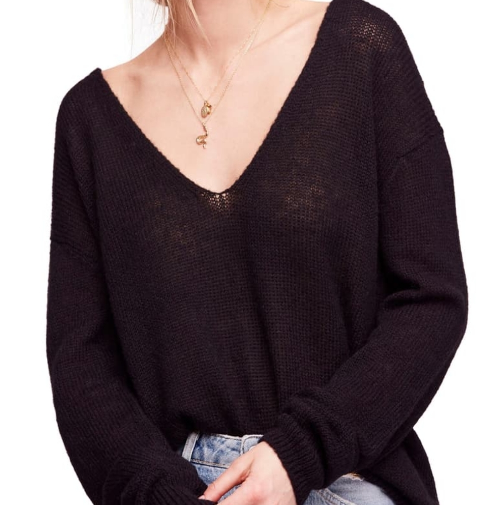 Free people oversized gossamer sweater